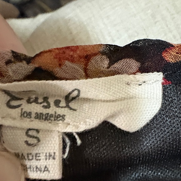 Easel Multicolor Floral Long Sleeve Dress - Picture 2 of 6